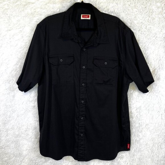 Men's Wrangler Button Up Sz XL - Picture 1 of 8
